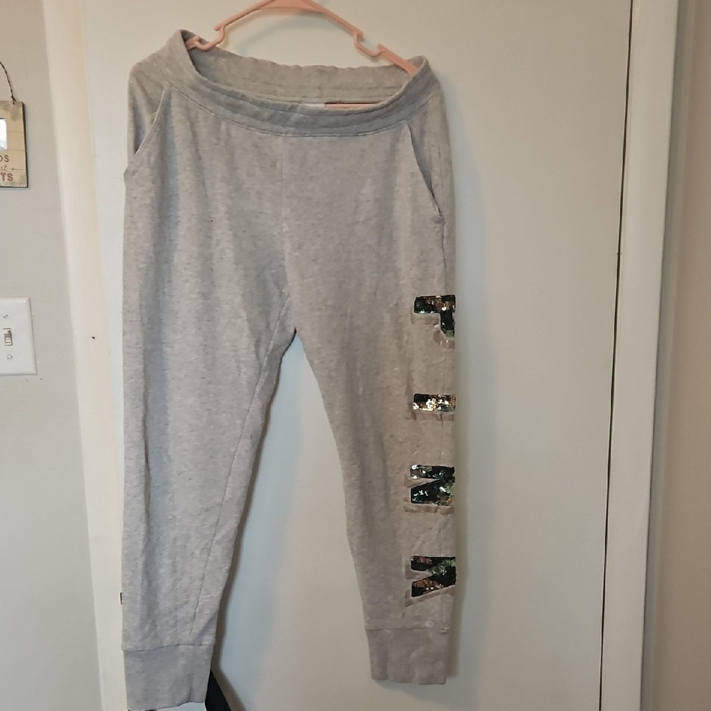 PINK Victoria's Secret Heather Gray Lounge Pants